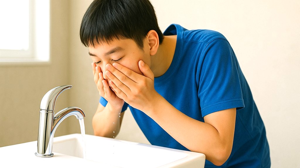 洗顔