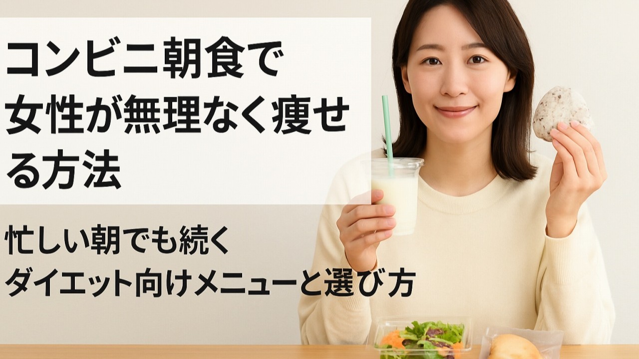 コンビニ朝食ダイエット